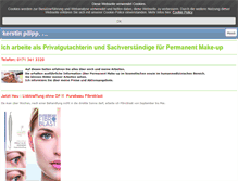 Tablet Screenshot of kerstin-pilipp.com